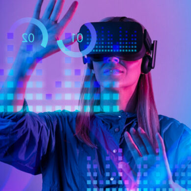 person-using-augmented-reality-device